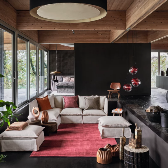 Canapé 2 places Ghost 10 blanc style design contemporain
