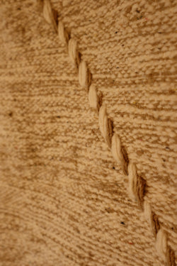 Tapis Berbère beige et blanc 247x140cm - LET GIRLS LEARN