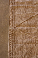 Tapis berbère pièce unique beige crème blanc décoration salon design haut de gamme
