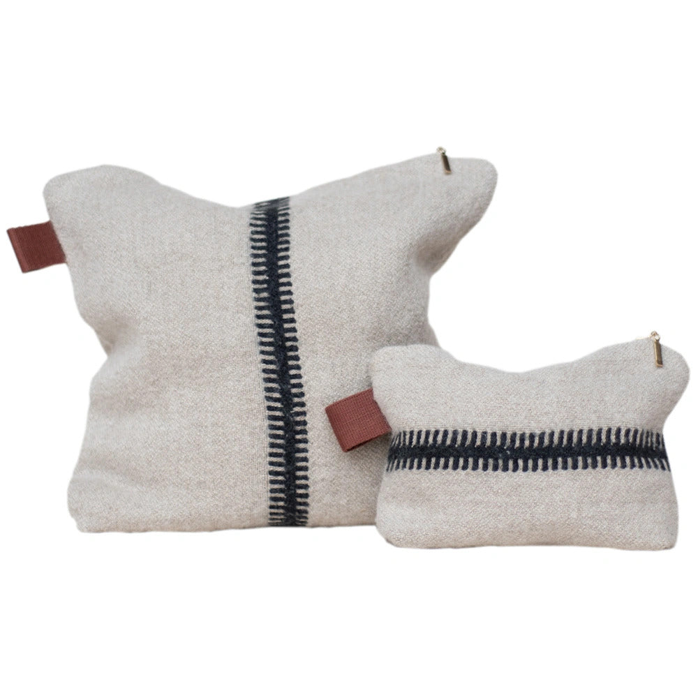 Pochette Iro Laine et Lin 20x15 cm - Bed and Philosophy