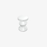 Design totem béton table basse-pouf Inout Gervasoni vue du dessus