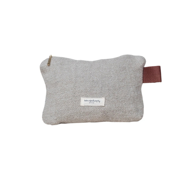 Pochette Iro Laine et Lin 20x15 cm - Bed and Philosophy - Maison Archibald