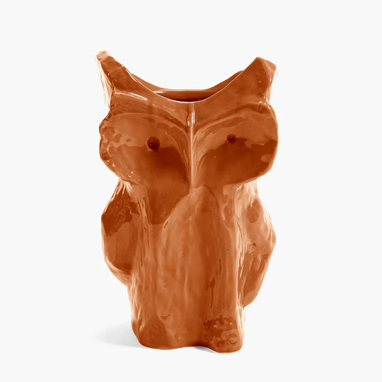 Vase Owl L orange After Midnight Marni Serax vue de face