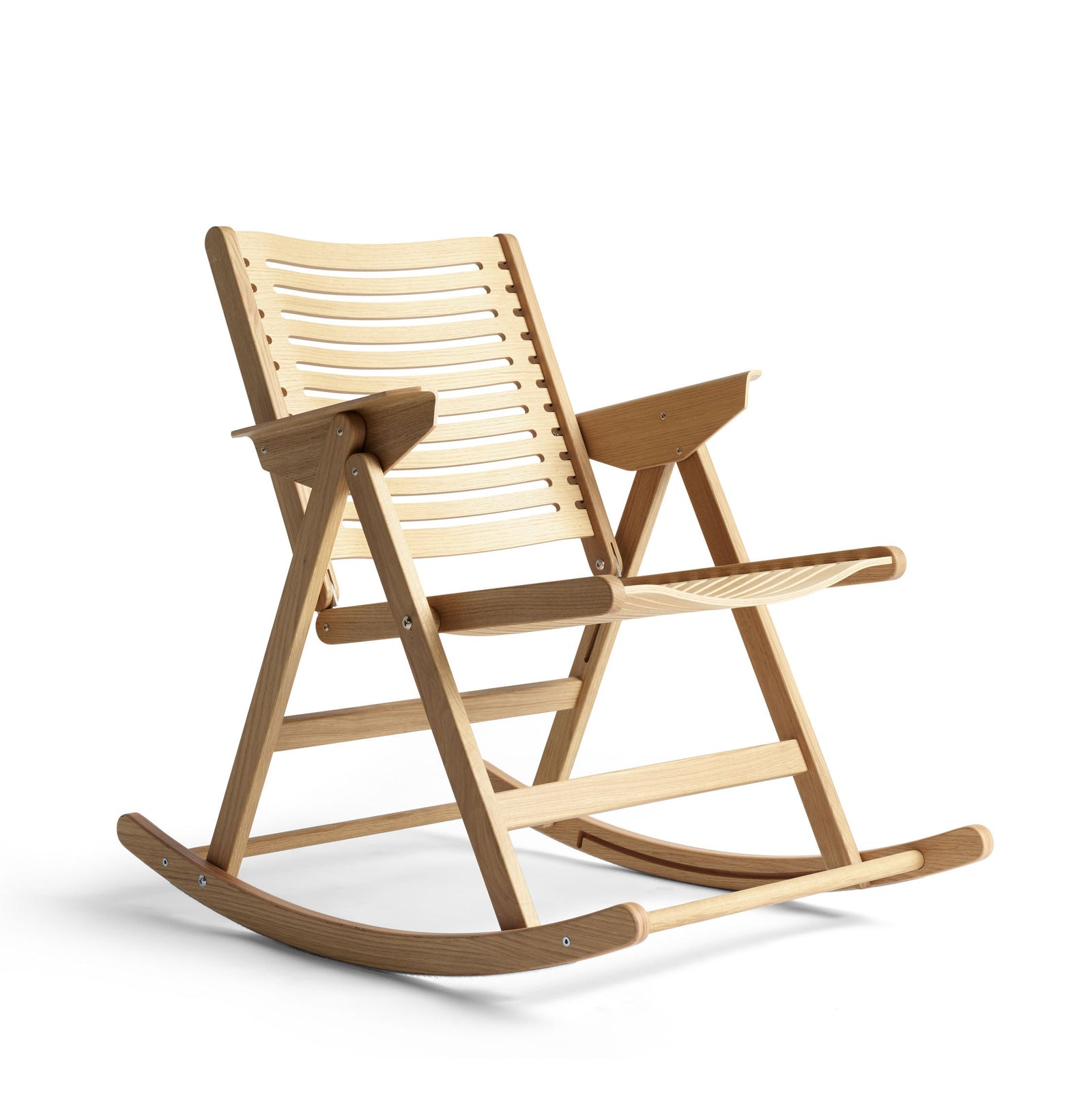 Fauteuil à bascule Rex - Chêne naturel - Rex Kralj