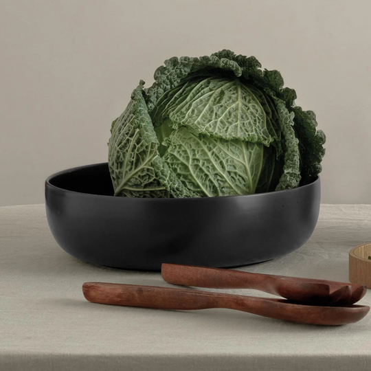 Saladier Kuro Asa Sélection en grès noir mat finition texturée design minimaliste