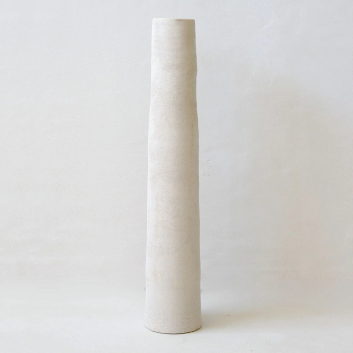 Vase Sorrente grand modèle Masamé en grès effet sable texture mate design épuré