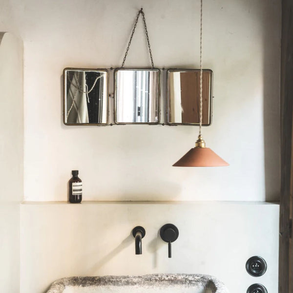 Suspension Lisette Terre cuite rouge - Enamoura