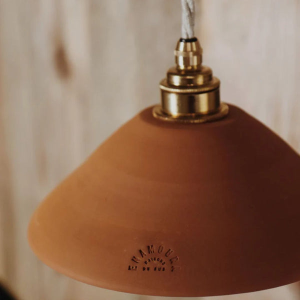 Suspension Lisette Terre cuite rouge - Enamoura