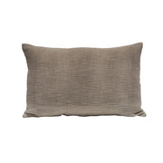 Talc Cushion 40x60cm in Cement Tie-Dye Cotton - Bed and Philosophy