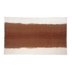 Plaid Tandem en Coton 140x200cm Tie&Dye Biscuit - Bed and Philosophy