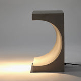 Luminaire table d'appoint Tangent forme géométrique éclairage ambiance douce