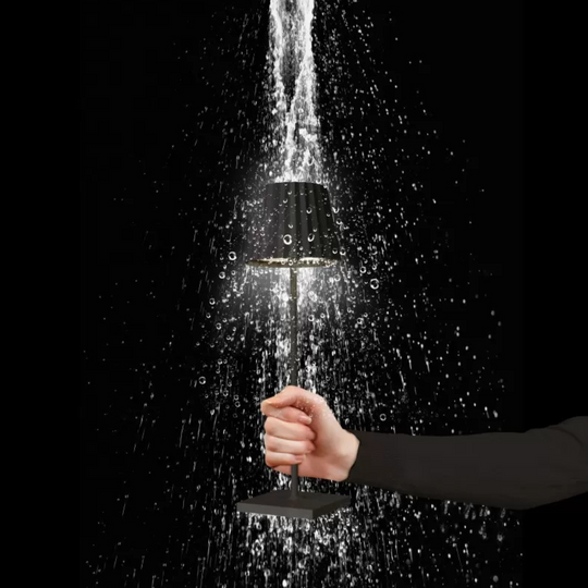 Lampe sans fil Sompex Troll 2.0 noire pour intérieur et extérieur IP54