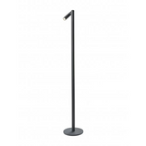 Lampadaire TUBO 1 noir Sompex design minimaliste aluminium