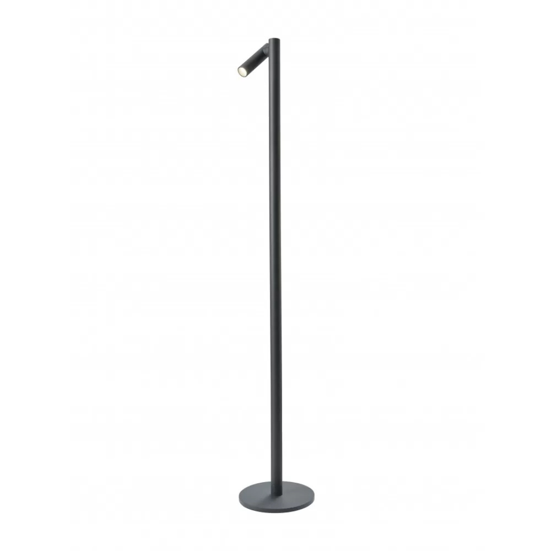 Lampadaire TUBO 1 noir Sompex design minimaliste aluminium
