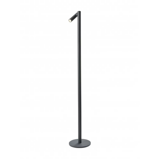 Lampadaire TUBO 1 noir Sompex design minimaliste aluminium