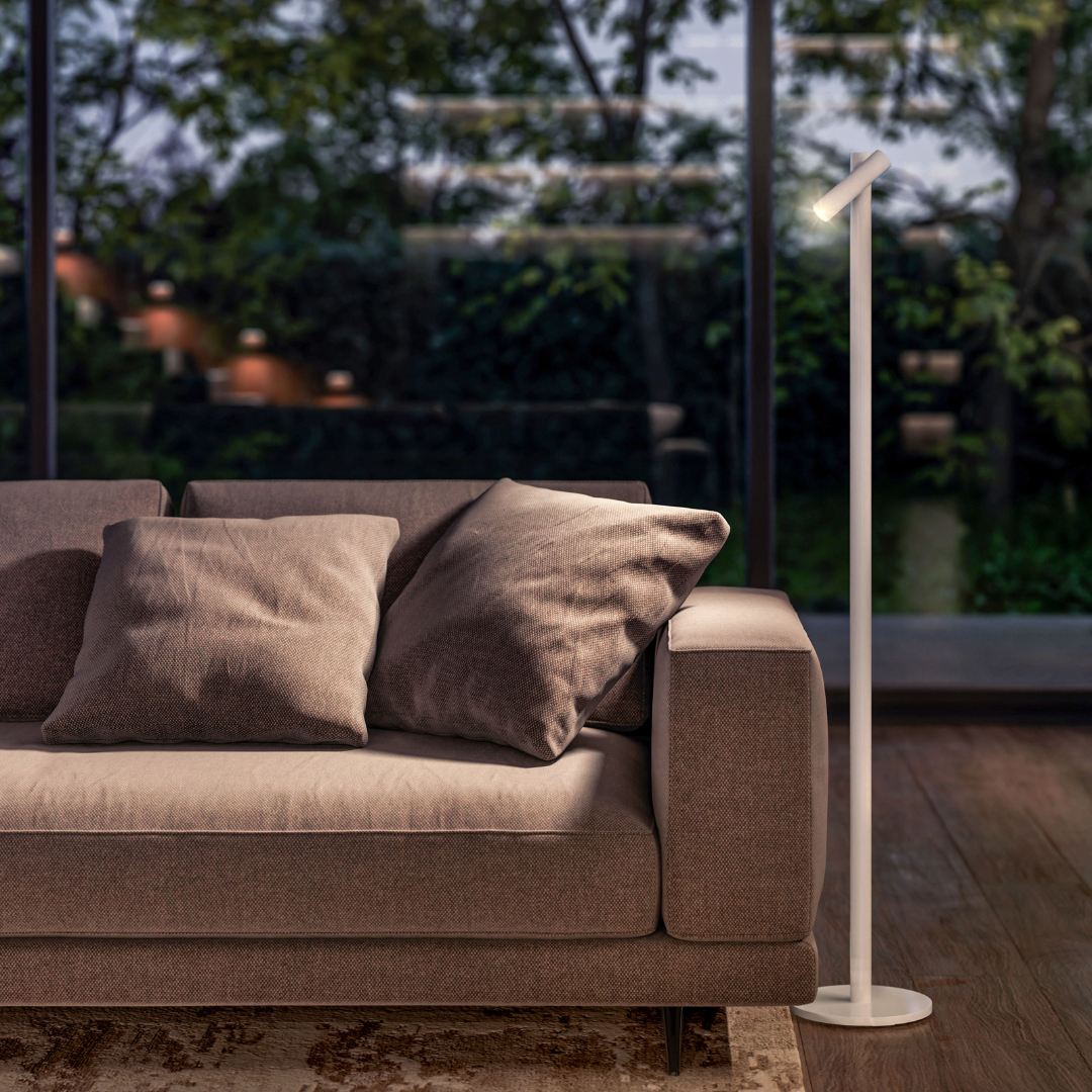 Lampadaire LED rechargeable TUBO 1 Sompex terrasse extérieur