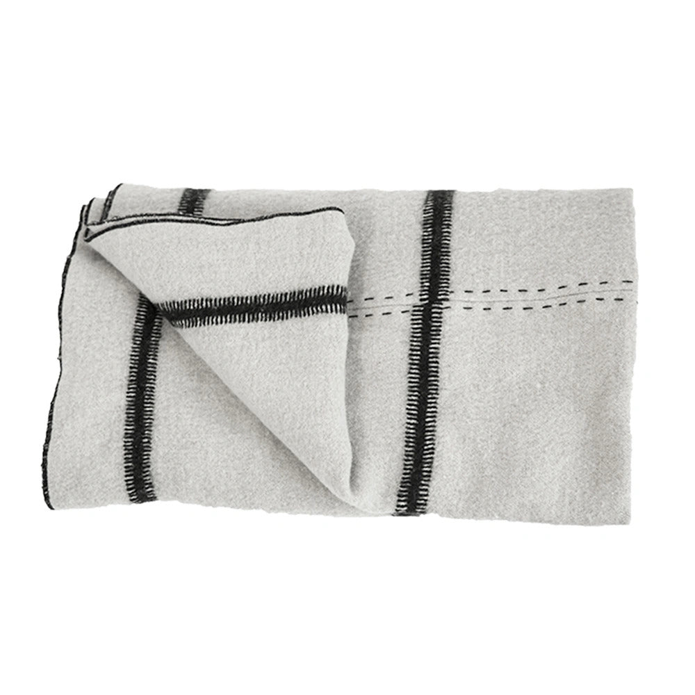 Uki Wool and Linen Throw 200x100 cm - Bed and Philosophy