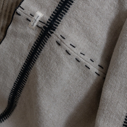 Plaid Uki Laine et Lin 200x100 cm - Bed and Philosophy