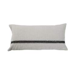 Coussin Umi Laine et Lin 60x30 cm - Bed and Philosophy