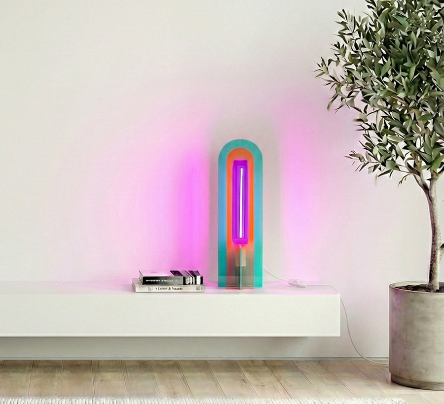 Table lamp, Andy, cosmic pop, W.17cm, H.59.5cm - Elements lighting