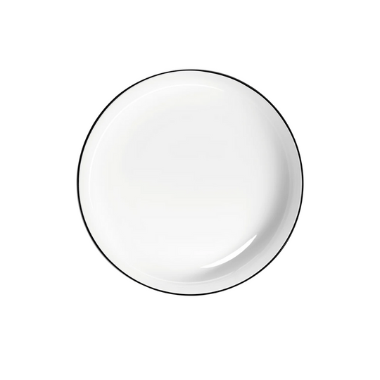 Bol de table design 16,7cm Asa Sélection collection Ligne noire posé