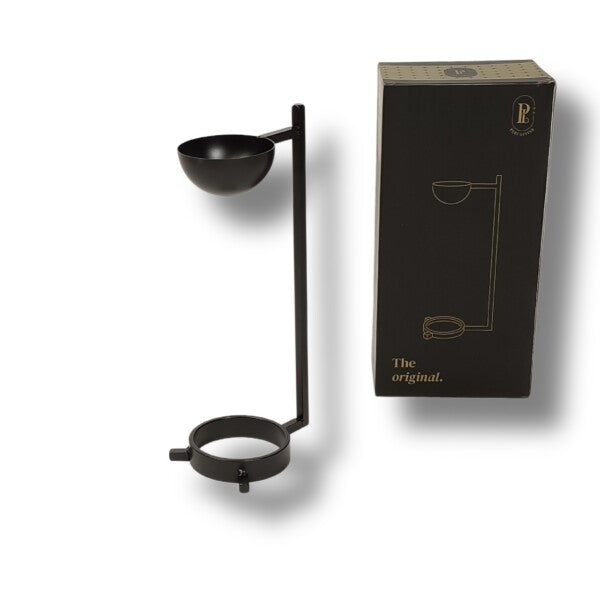 Brûleur à parfum design noir marque Peri Living disponible chez Maison Archibald Vitré