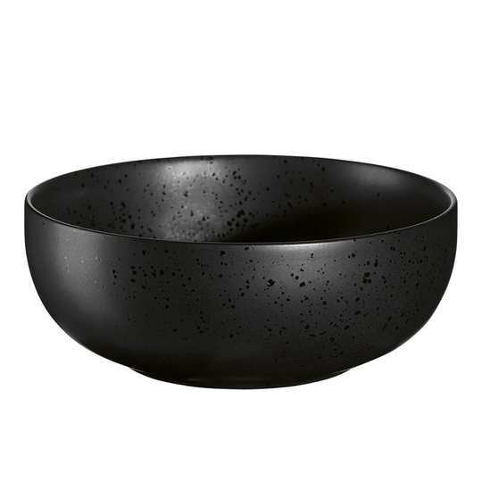 Bol en grès Coppa Kuro design minimaliste japonais 18cm