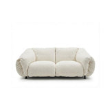 Canapé Zanotta Za:Za Max 2 Places – Tissu Viero & Structure Noire