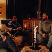 Cheminée de Table Bioéthanol SPIN 1500 - Noir Mat - Höfats