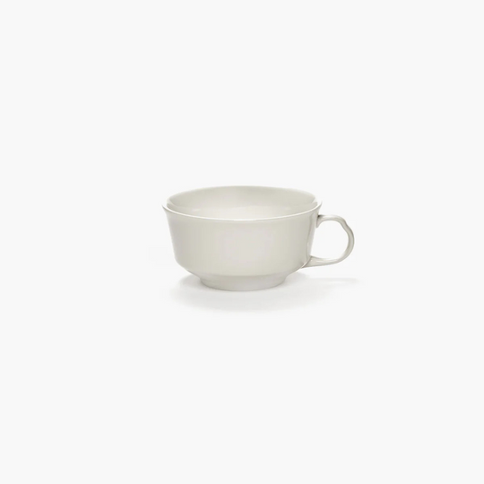 Ensemble de 4 tasses à café porcelaine émaillée collection Silhouette