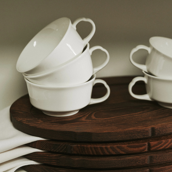 Tasses à café (Lot de 4) - Silhouette par Sergio Herman - Serax