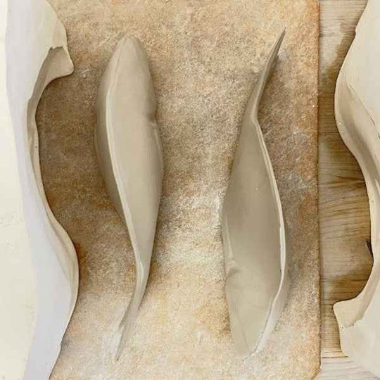 Sculpture poisson bleu outremer design contemporain méditerranéen