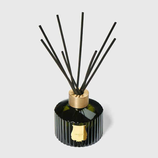 Flacon diffuseur Gabriel Trudon parfum d'intérieur notes bois cachemire châtaigne glacée