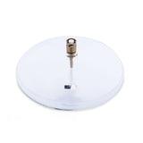 Lampe à huile Galet L finition laiton transparent Peri Living design épuré