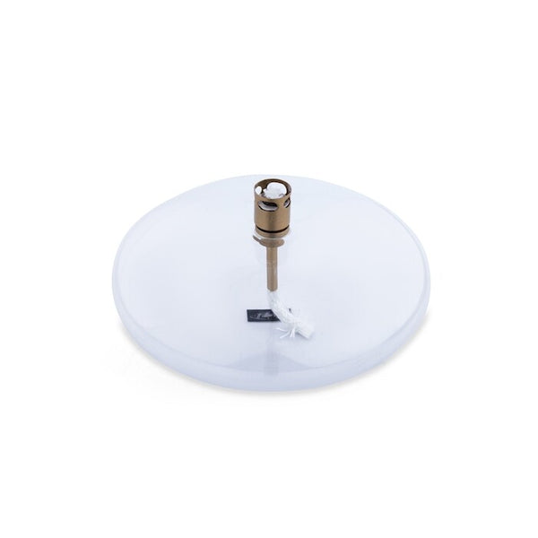 Lampe à huile Galet M - Laiton Transparent - Peri Living - 1
