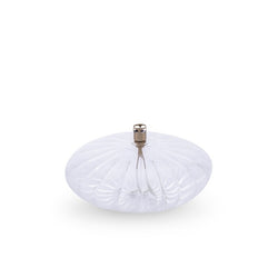 Lampe à huile Galet ciselé L - Laiton Transparent - Peri Living