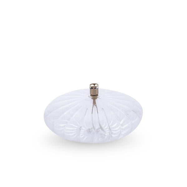 Lampe à huile Galet ciselé L - Laiton Transparent - Peri Living - 1