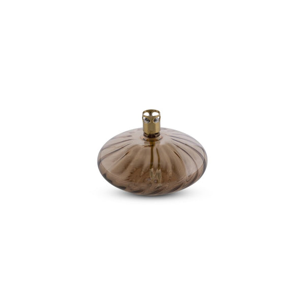 Lampe à huile Galet ciselé S - Laiton Champagne - Peri Living - 1
