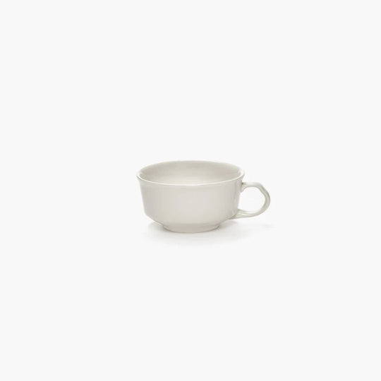 Ensemble 4 tasses espresso porcelaine émaillée collection Silhouette Serax
