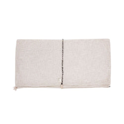 Couvre-Lit 250x250cm en Coton flammé Naturel - Bed and Philosophy