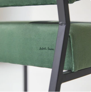 Fauteuil Barbican Babel Brune coloris disponibles décoration intérieure