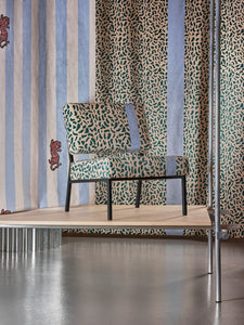 Fauteuil Féline Babel Brune – Création design français alliant confort et élégance