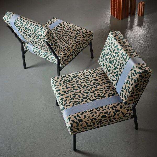 Fauteuil Féline Babel Brune – Création design français alliant confort et élégance