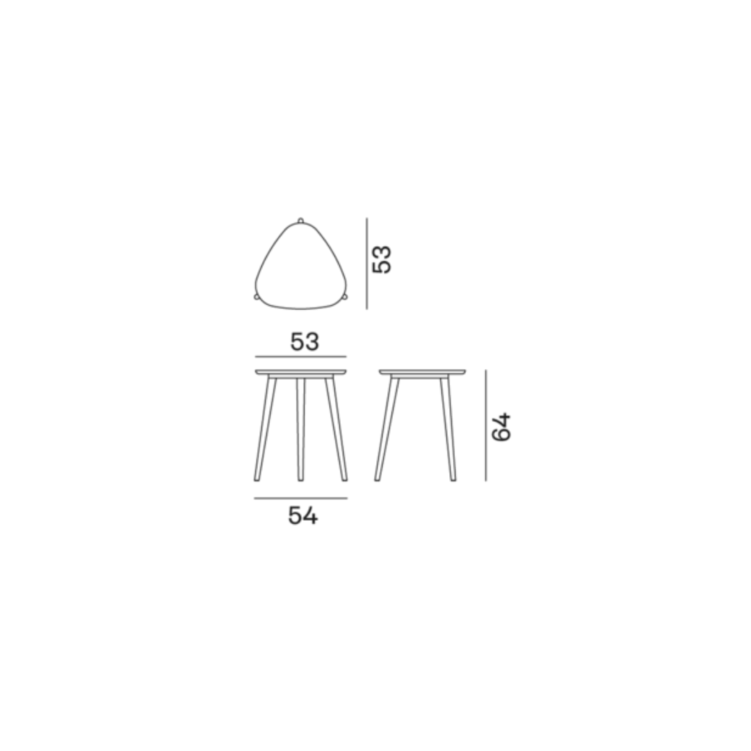 Table basse Brick Gervasoni
