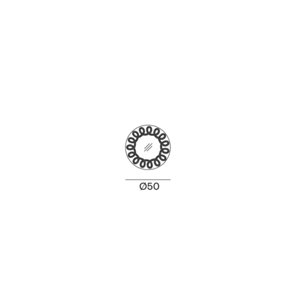 Miroir Brick - Gervasoni - 4 tailles - 8