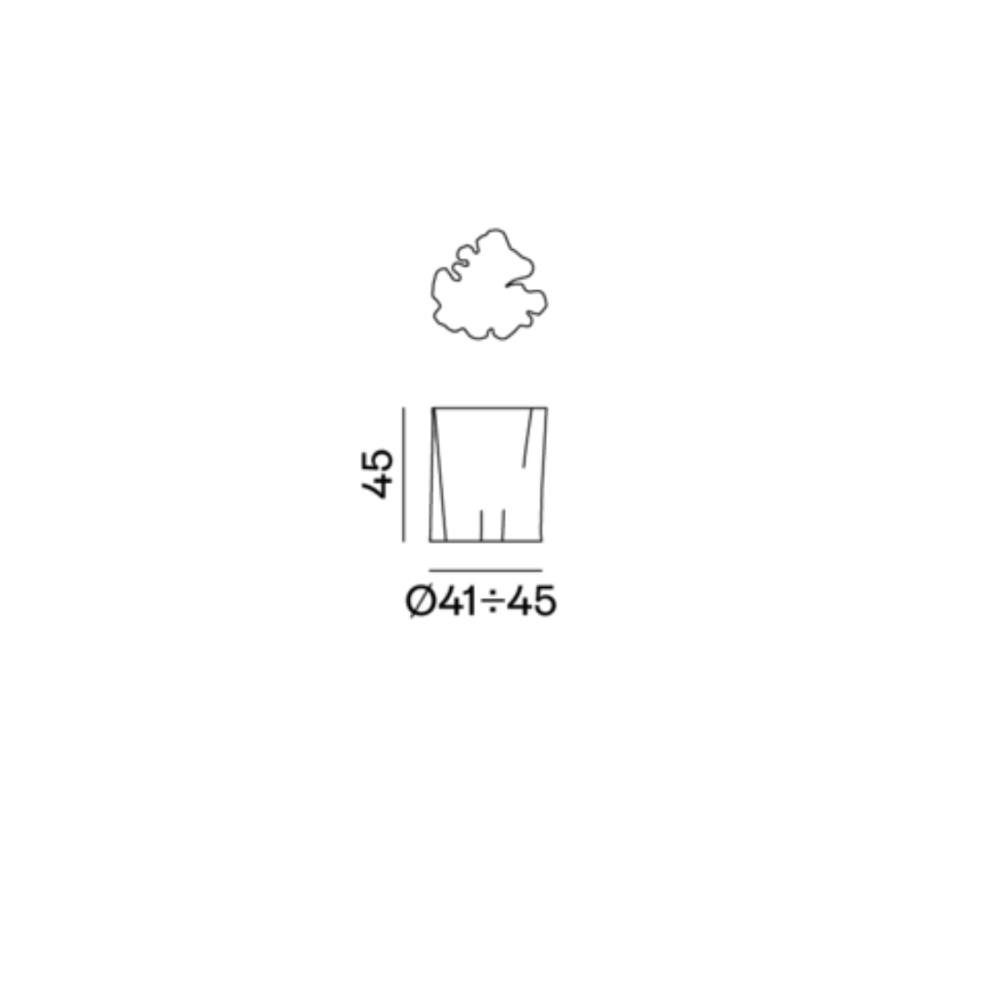 Tabourets / Bout de canapé Brick  - Gervasoni - 4 tailles