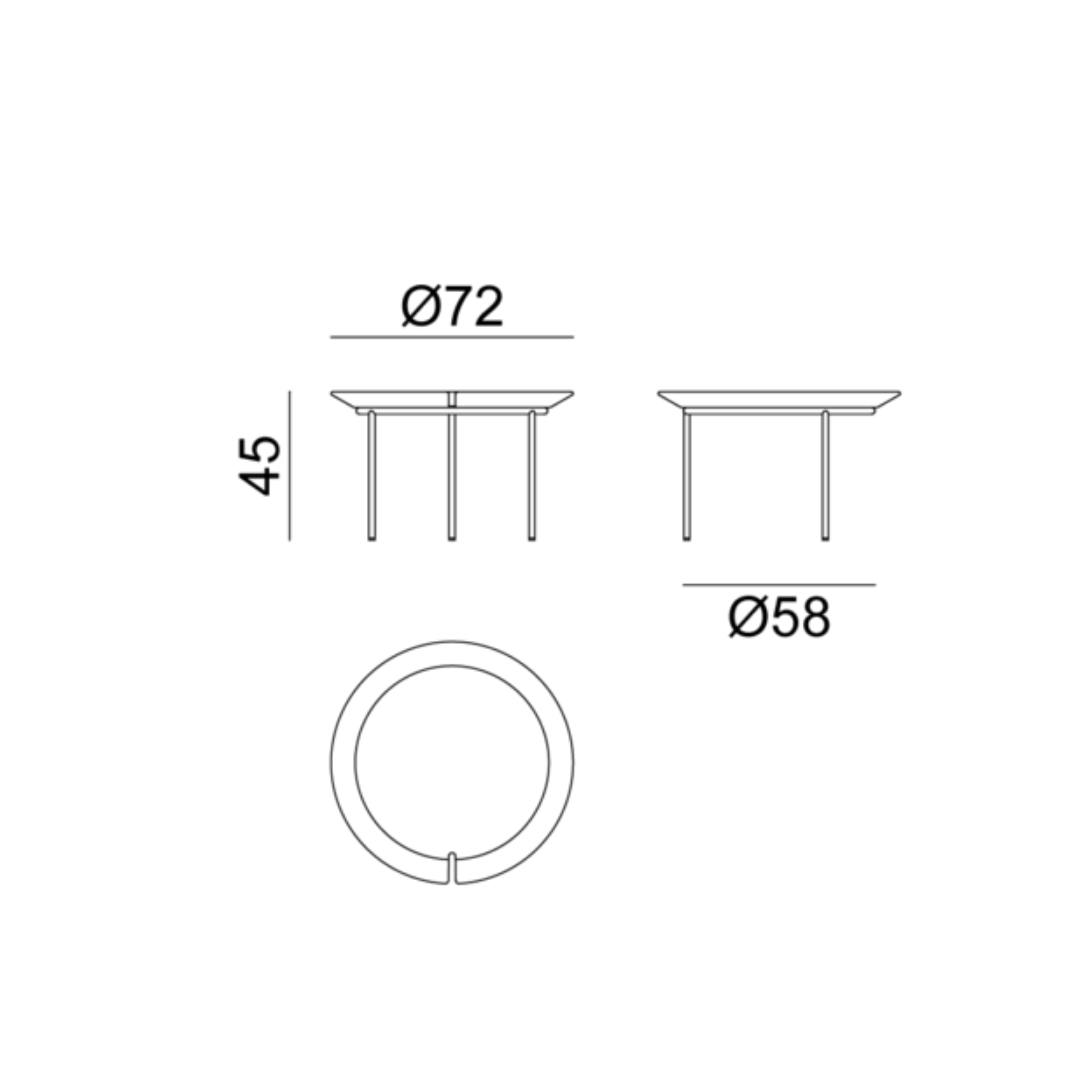 Table Basse Brise Gervasoni