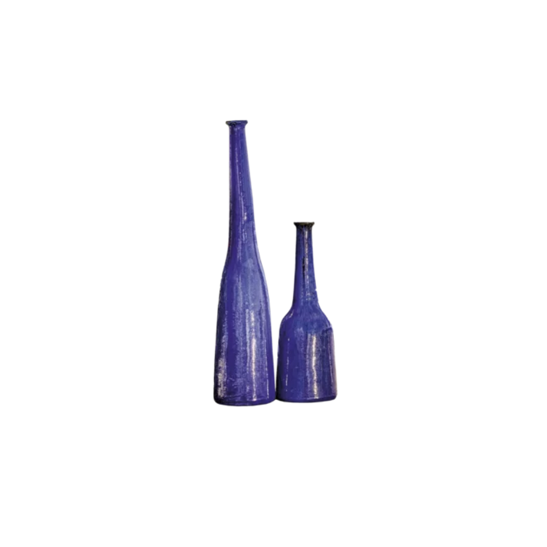Bouteille décorative Inout Gervasoni en ciment brut design minimaliste