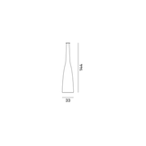 Composition vases Inout Gervasoni ciment pour terrasse et salon moderne