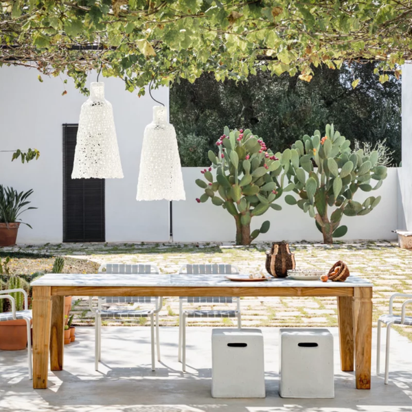 Table d'appoint & Pouf Inout Gervasoni - 3 coloris - Maison Archibald